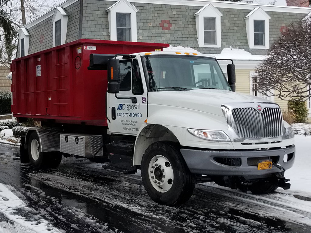 JB Moving Disposal Truck